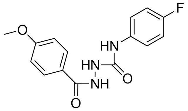 4-(4-FLUOROPHENYL)-1-(4-METHOXYBENZOYL)SEMICARBAZIDE