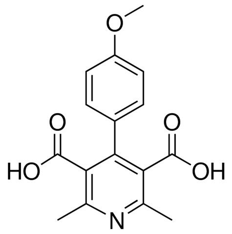 4-(4-METHOXYPHENYL)-2,6-DIMETHYL-3,5-PYRIDINEDICARBOXYLIC ACID