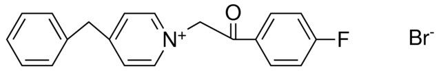 4-BENZYL-1-(2-(4-FLUORO-PHENYL)-2-OXO-ETHYL)-PYRIDINIUM, BROMIDE