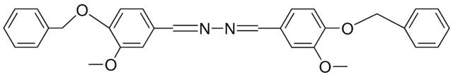4-BENZYLOXY-3-METHOXYBENZALDEHYDE AZINE