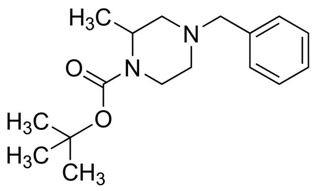 4-Benzyl-2-methylpiperazine-1-carboxylic acid <i>tert</i>-butyl ester