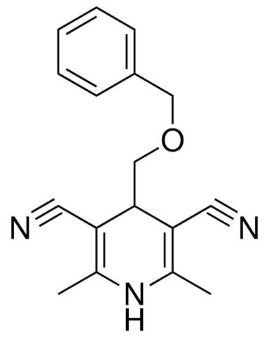 4-BENZYLOXYMETHYL-2,6-DIMETHYL-1,4-DIHYDRO-PYRIDINE-3,5-DICARBONITRILE