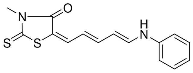 3-METHYL-5-(5-PHENYLAMINO-PENTA-2,4-DIENYLIDENE)-2-THIOXO-THIAZOLIDIN-4-ONE
