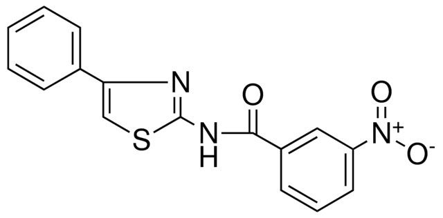3-NITRO-N-(4-PHENYL-THIAZOL-2-YL)-BENZAMIDE