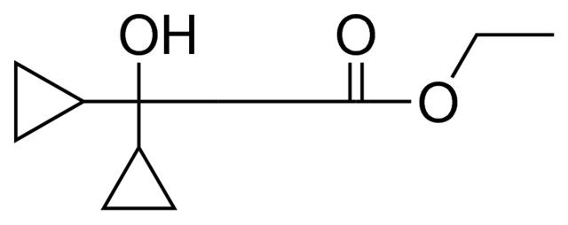3,3-DICYCLOPROPYL-3-HYDROXY-PROPIONIC ACID ETHYL ESTER