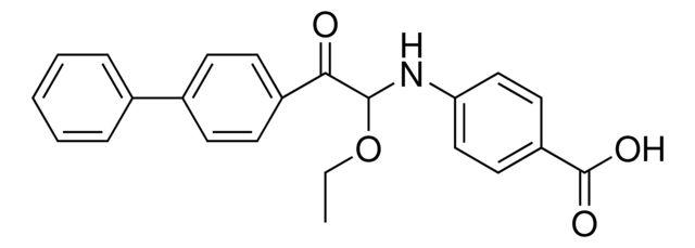 4-[(2-[1,1′-Biphenyl]-4-yl-1-ethoxy-2-oxoethyl)amino]benzoic acid