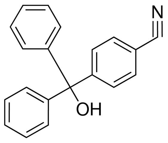 4-((DIPHENYL)HYDROXYMETHYL)BENZONITRILE
