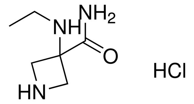 3-(Ethylamino)azetidine-3-carboxamide hydrochloride
