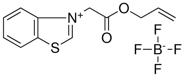 3-ALLYLOXYCARBONYLMETHYL-BENZOTHIAZOL-3-IUM, TETRAFLUORO BORATE