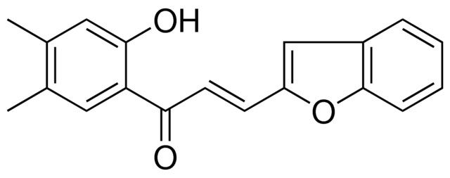 3-BENZOFURAN-2-YL-1-(2-HYDROXY-4,5-DIMETHYL-PHENYL)-PROPENONE