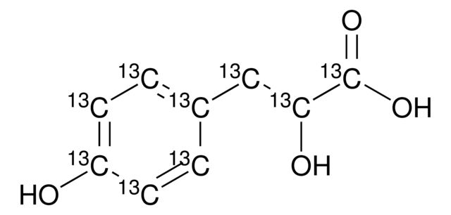3-(4-Hydroxyphenyl)-<sc>DL</sc>-lactic acid-<sup>13</sup>C<sub>9</sub>