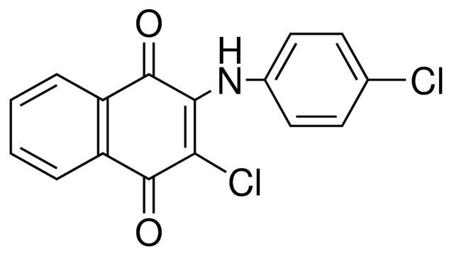 3-CHLORO-2-(4-CHLOROANILINO)-1,4-NAPHTHOQUINONE