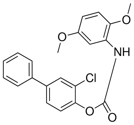 3-CHLORO-4-BIPHENYLYL N-(2,5-DIMETHOXYPHENYL)CARBAMATE