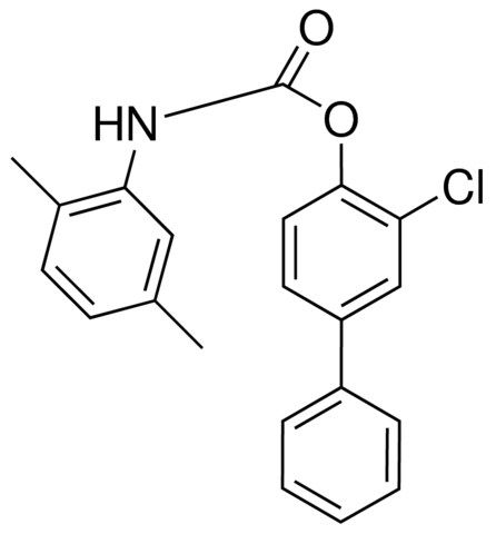 3-CHLORO-4-BIPHENYLYL N-(2,5-DIMETHYLPHENYL)CARBAMATE