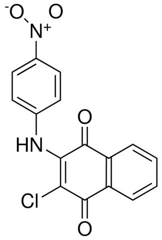 3-CHLORO-2-(4-NITROANILINO)-1,4-NAPHTHOQUINONE