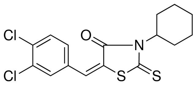 3-CYCLOHEXYL-5-(3,4-DICHLORO-BENZYLIDENE)-2-THIOXO-THIAZOLIDIN-4-ONE