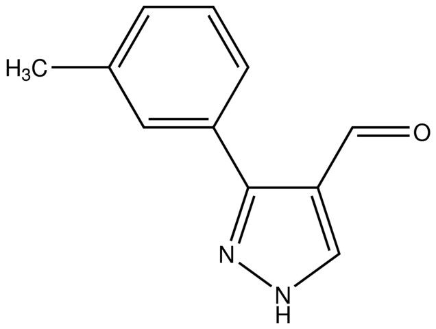 3-<i>m</i>-Tolyl-1<i>H</i>-pyrazole-4-carbaldehyde