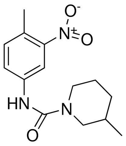3-METHYL-1-(N-(4-METHYL-3-NITROPHENYL)CARBAMOYL)PIPERIDINE