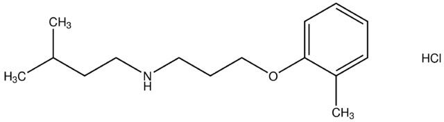 3-methyl-N-[3-(2-methylphenoxy)propyl]-1-butanamine hydrochloride