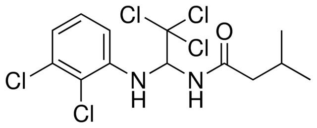 3-METHYL-N-(2,2,2-TRICHLORO-1-(2,3-DICHLORO-PHENYLAMINO)-ETHYL)-BUTYRAMIDE