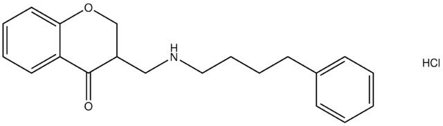3-{[(4-phenylbutyl)amino]methyl}-2,3-dihydro-4H-chromen-4-one hydrochloride
