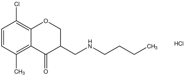 3-[(butylamino)methyl]-8-chloro-5-methyl-2,3-dihydro-4H-chromen-4-one hydrochloride