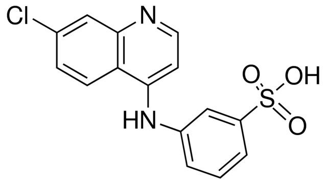 3-[(7-chloro-4-quinolinyl)amino]benzenesulfonic acid