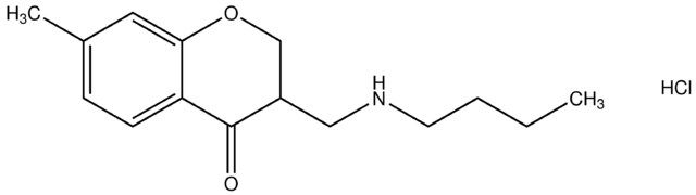 3-[(butylamino)methyl]-7-methyl-2,3-dihydro-4H-chromen-4-one hydrochloride