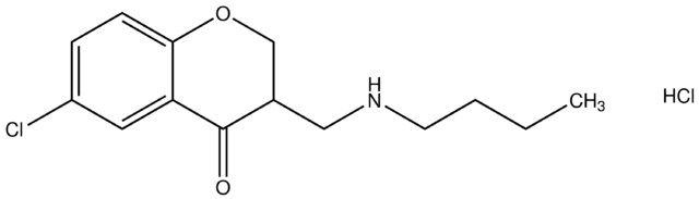 3-[(butylamino)methyl]-6-chloro-2,3-dihydro-4H-chromen-4-one hydrochloride