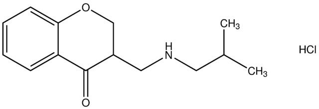 3-[(isobutylamino)methyl]-2,3-dihydro-4H-chromen-4-one hydrochloride