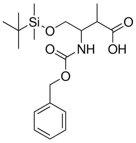 3-{[(BENZYLOXY)CARBONYL]AMINO}-4-{[TERT-BUTYL(DIMETHYL)SILYL]OXY}-2-METHYLBUTANOIC ACID