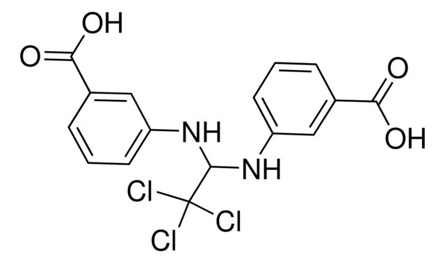 3-{[1-(3-Carboxyanilino)-2,2,2-trichloroethyl]amino}benzoic acid