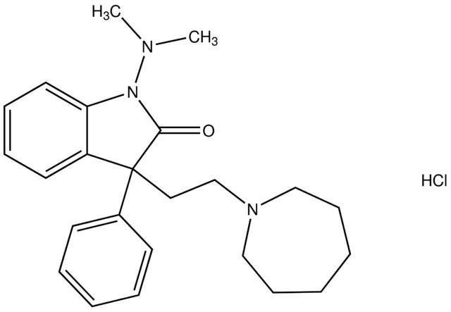 3-[2-(1-azepanyl)ethyl]-1-(dimethylamino)-3-phenyl-1,3-dihydro-2H-indol-2-one hydrochloride