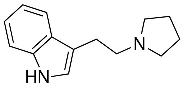 3-[2-(1-pyrrolidinyl)ethyl]-1H-indole
