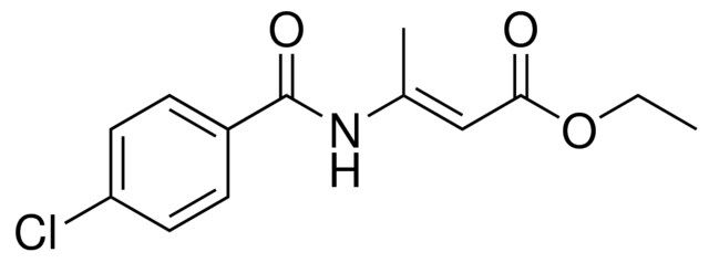 3-(4-CHLORO-BENZOYLAMINO)-BUT-2-ENOIC ACID ETHYL ESTER