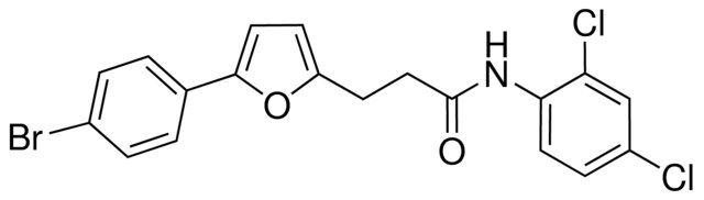 3-(5-(4-BROMOPHENYL)-2-FURYL)-N-(2,4-DICHLOROPHENYL)PROPANAMIDE