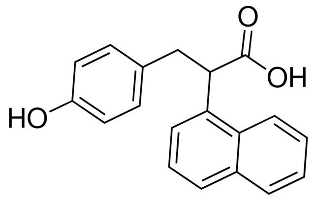 3-(4-hydroxyphenyl)-2-(1-naphthyl)propanoic acid
