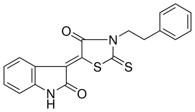 3-(4-OXO-3-PHENETHYL-2-THIOXO-THIAZOLIDIN-5-YLIDENE)-1,3-DIHYDRO-INDOL-2-ONE