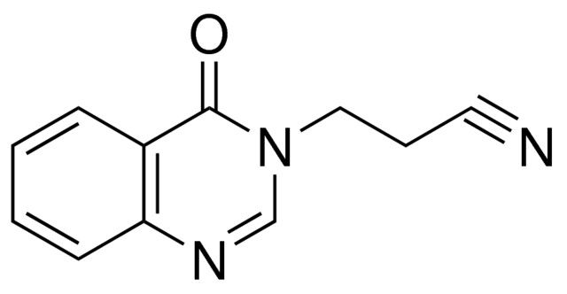 3-(4-OXO-3(4H)-QUINAZOLINYL)PROPANENITRILE