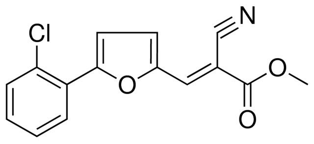 3-(5-(2-CHLORO-PHENYL)-FURAN-2-YL)-2-CYANO-ACRYLIC ACID METHYL ESTER