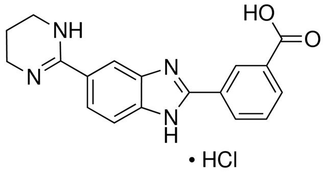 3-(5-(1,4,5,6-TETRAHYDROPYRIMIDIN-2-YL)-1H-BENZO[D]IMIDAZOL-2-YL)BENZOIC ACID, HYDROCHLORIDE