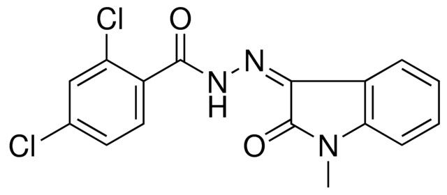 2,4-DICHLORO-BENZOIC ACID (1-METHYL-2-OXO-1,2-DIHYDRO-INDOL-3-YLIDENE)-HYDRAZIDE