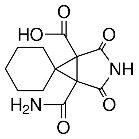 2,4-DIOXOSPIRO(3-AZABICYCLO(3.1.0)HEXANE-6,1'-CYCLOHEXANE)-1,5-DICARBOXAMIC ACID