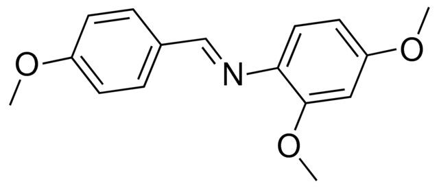 2,4-DIMETHOXY-N-[(E)-(4-METHOXYPHENYL)METHYLIDENE]ANILINE