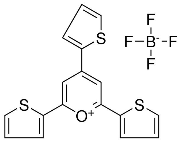 2,4,6-TRI-THIOPHEN-2-YL-PYRANYLIUM, TETRAFLUORO BORATE