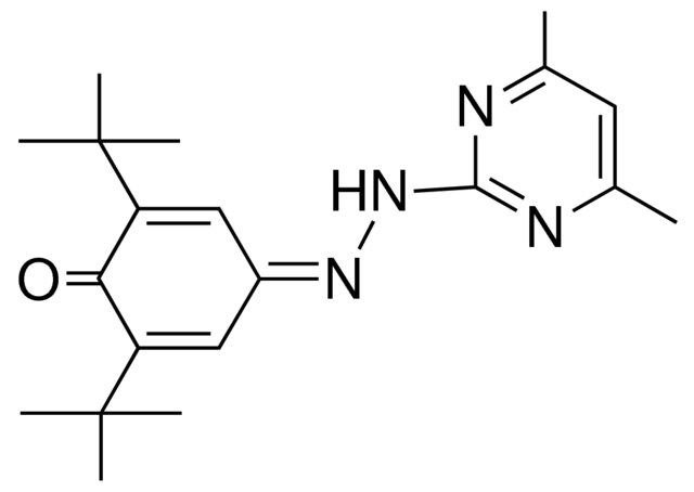 2,6-DI-TERT-BU-4-((4,6-DIMETHYL-PYRIMIDIN-2-YL)-HYDRAZONO)-CYCLOHEXA-2,5-DIENONE