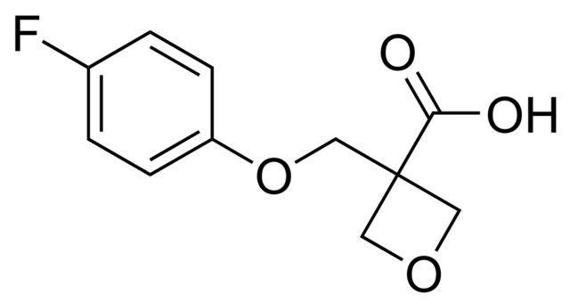 3-[(4-Fluorophenoxy)methyl]-3-oxetanecarboxylic acid