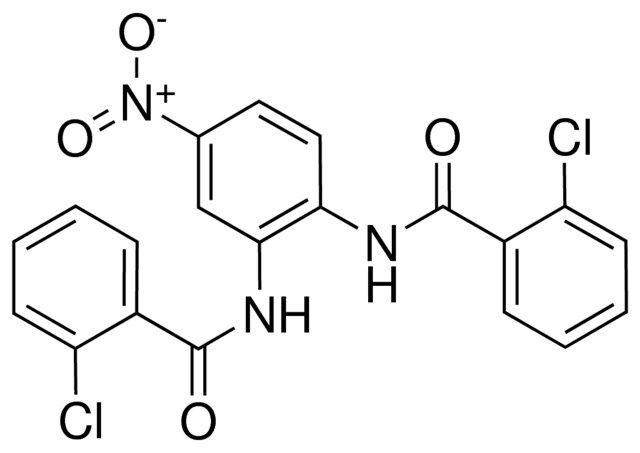 2-CHLORO-N-(2-((2-CHLOROBENZOYL)AMINO)-4-NITROPHENYL)BENZAMIDE