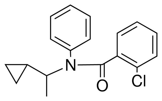 2-CHLORO-N-(1-CYCLOPROPYL-ETHYL)-N-PHENYL-BENZAMIDE