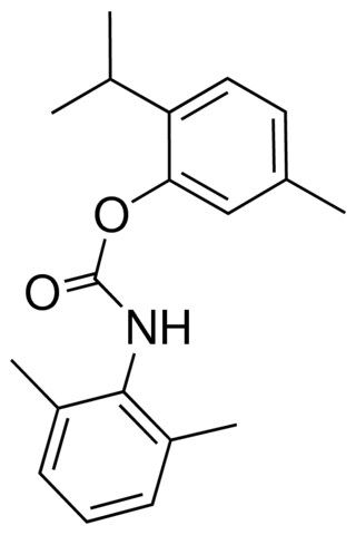 2-ISOPROPYL-5-METHYLPHENYL N-(2,6-XYLYL)CARBAMATE